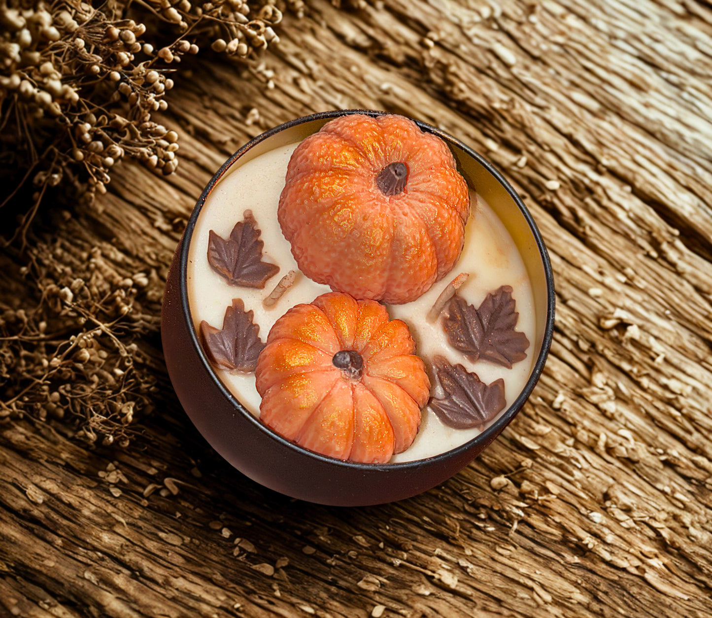 8oz Fall Pumpkin Candle