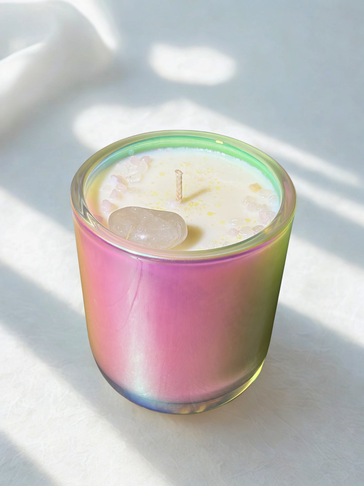 Iridescent Candle