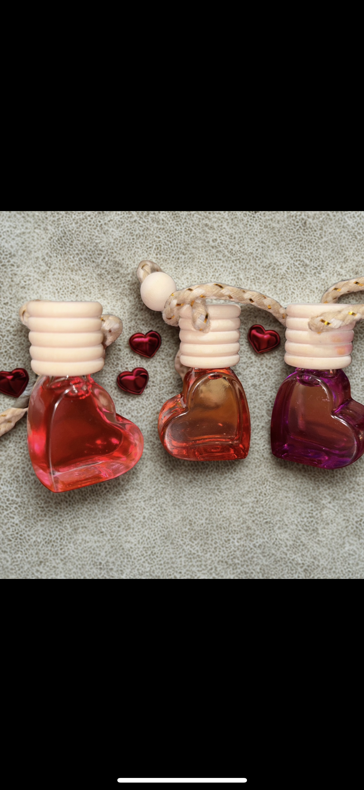 Non-Toxic Car Diffusers (Heart)