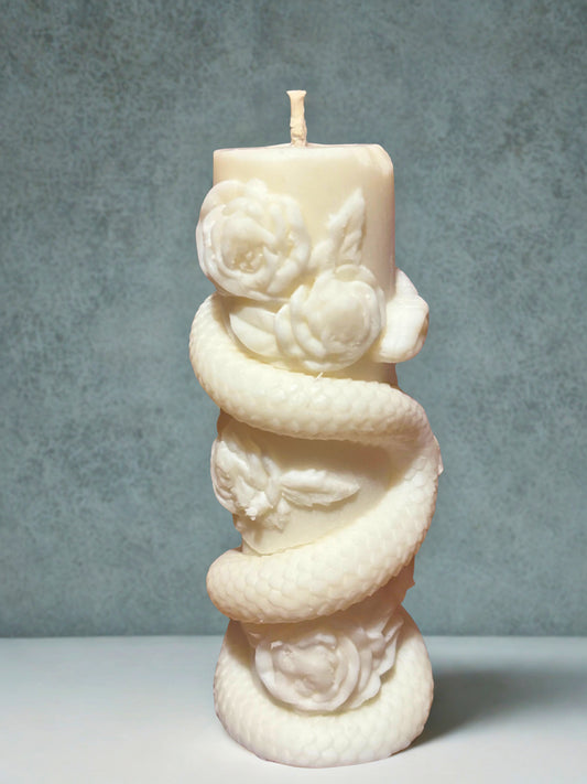 Snake Wrapped Pillar