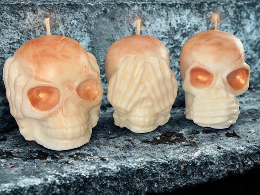 No Evil Skull Set