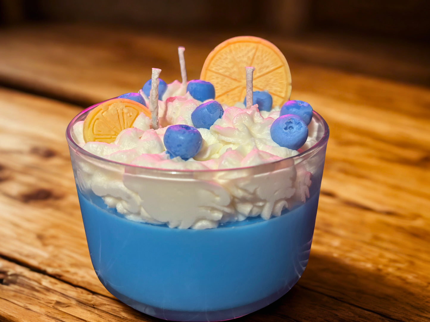 Whipped Blueberry LemonCake